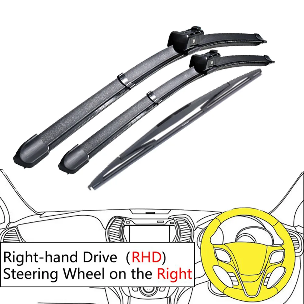 

Комплект автомобильных щеток стеклоочистителя для BMW 2 серии Active Tourer F45 2014 ~ 2020 2018, передние и задние дворники, автоаксессуары