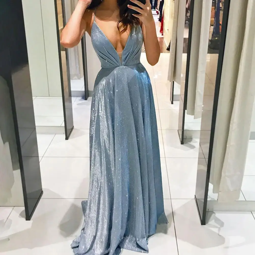 

2022 A-lijn Spaghettibandjes Prom Rode Pailletten Jurk Sparkly Split Terug Kruis Bandjes Sexy 2022 Afstudeerders Jurken