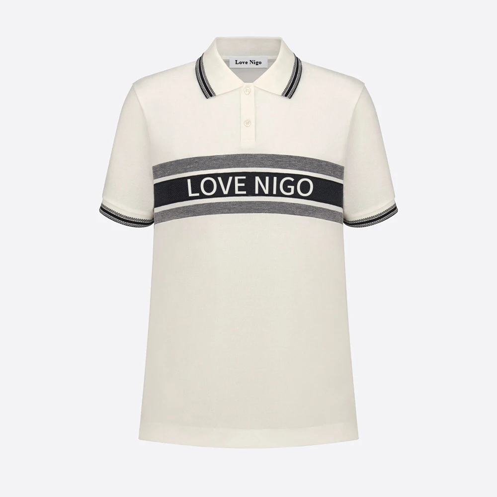 

Рубашка-поло из хлопка NIGO # nigo1163