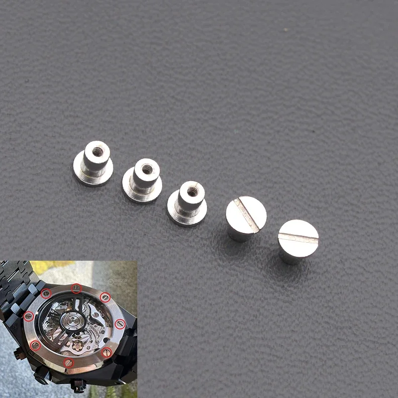 Винт для часов аксессуары винт нижней крышки AP Royal Oak 15703 15706 15707 15710 26331 15400 26400 26470 15500