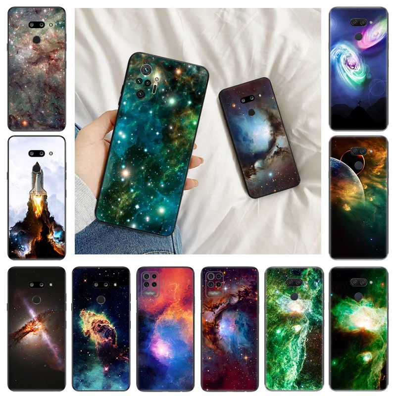 

Силиконовые черные чехлы Nebuleuse Deep Space Super Nova для телефонов Nokia C32, C22, C12, C30, G10, G50, G21, G60, C21, C20, XR20, X10, X100