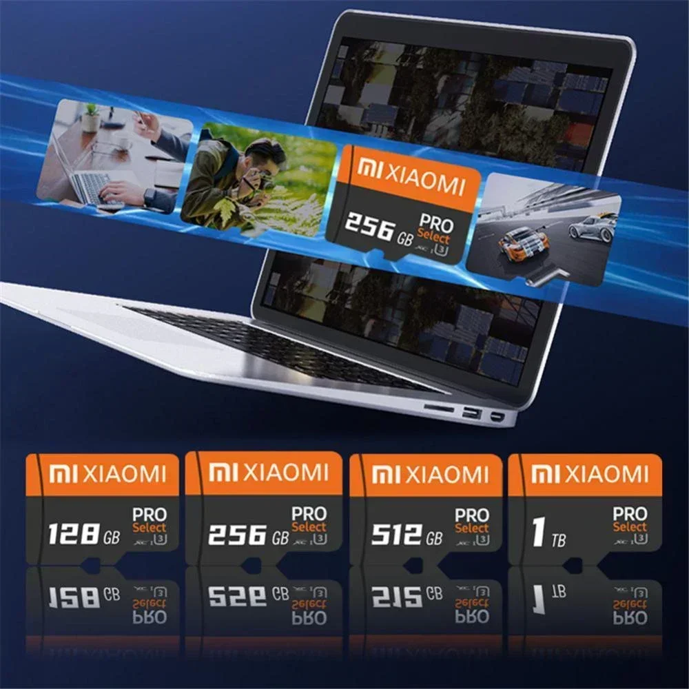 Фото Оригинальная карта Micro SD Xiaomi 1 ТБ, карта памяти TF/SD 128 ГБ 256 ГБ 512 ГБ, Мини карта памяти класса 10 для камеры/телефона, новинка 2023 №2