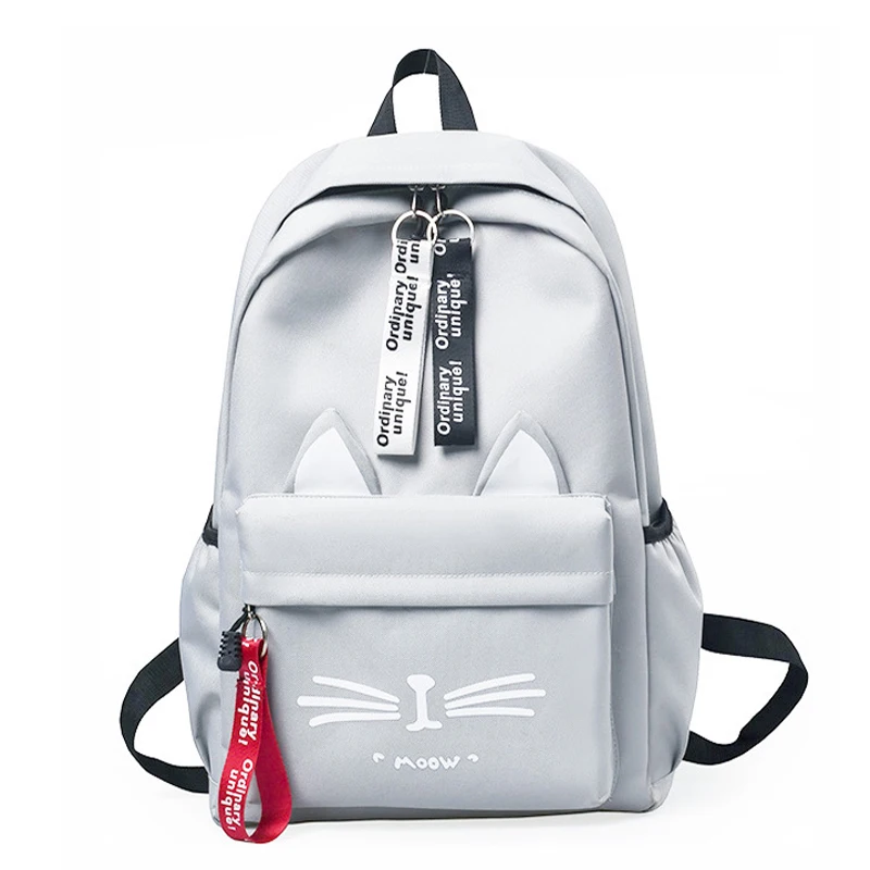 

2022 милые женские школьные ранцы для девочек-подростков, нейлоновый рюкзак, школьный ранец, Женский школьный портфель