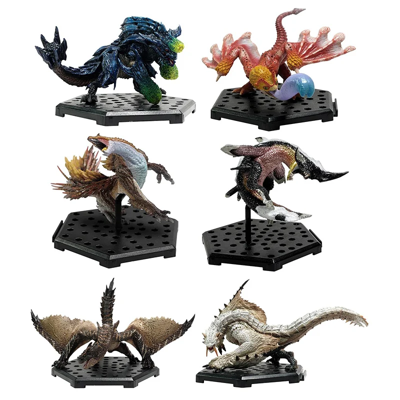 

Japan PC Online Game Monster Hunter World Iceborn Dragon Monster Figure Model Toy Collections Action Figure Brachidios Beriolos