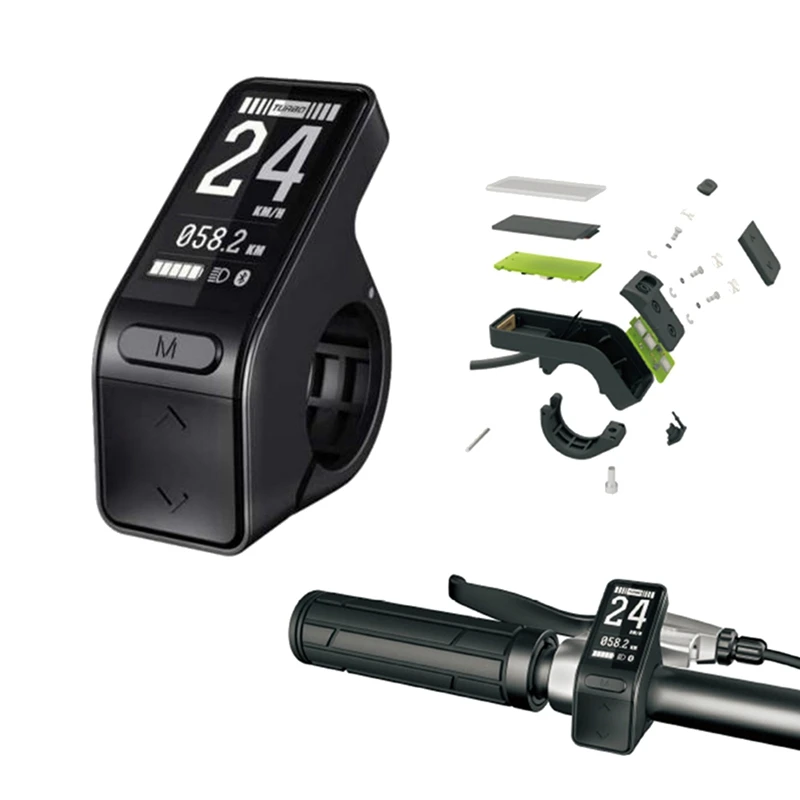 Водонепроницаемый Контроллер спидометра SW102 для Bafang BBS01 BBS02 BBSHD