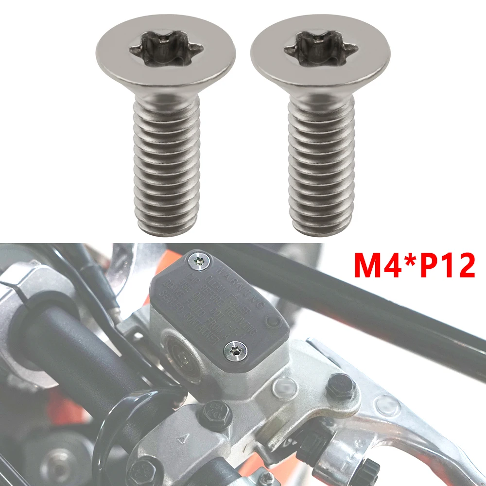 Фото Винты крышки переднего бачка тормозной жидкости для Honda CRF250L 12-18 CRF150F CRF230F 03-17 CRF450R 02-19 CRF250R 04-19 CRF150R 07-19 №1