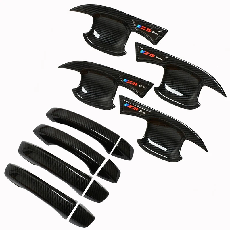 

For MG ZS 2019-2022 8Pcs Car Door Bowl Anti-scratch Sticker Door Bowl Handle Protection Accessories Stickers Exterior Parts