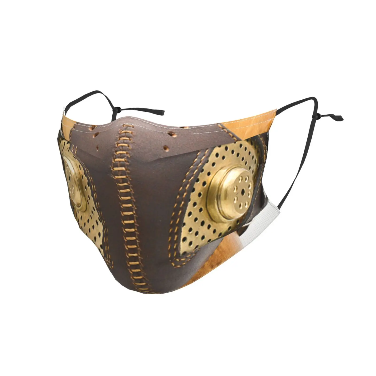 

Маска Мужская Пылезащитная в стиле стимпанк, кожаный шлем-пилот, воздушный истребитель, защитный чехол, респиратор, моющаяся маска для рта