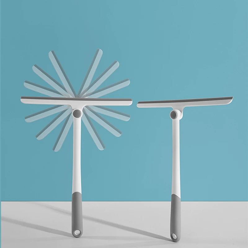 

Window Washer Glass Cleaner Window Wiper Silicone Spatula Squeegee Scraper Cleaning Tool Bathroom Accessories