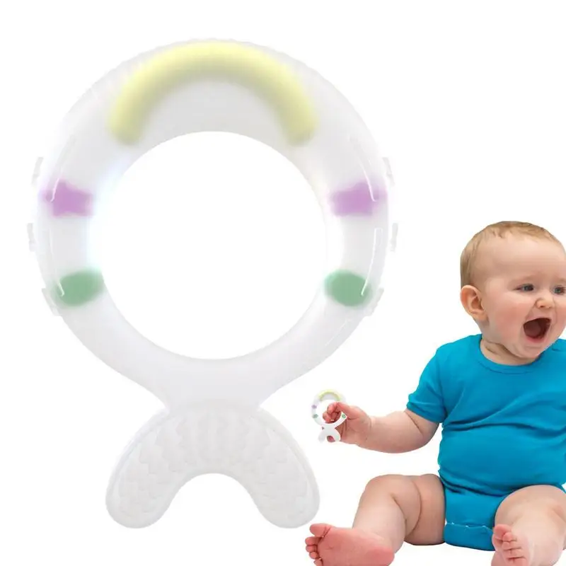 

Силиконовые Прорезыватели для зубов, мягкие Прорезыватели для детей, легко захватываемые Силиконовые Прорезыватели для зубов, Детские Прорезыватели для зубов для новорожденных