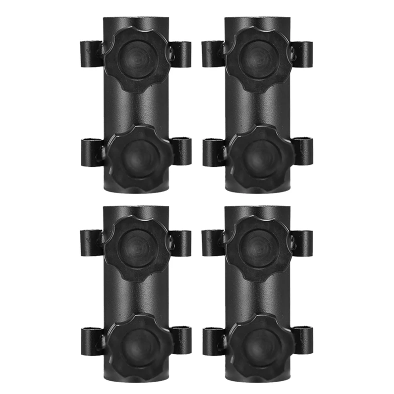 

4PCS Awning Rod Holder Pole Fixer Camping Supplies Tent Accessories Equipment Support Rod Fixing Tube