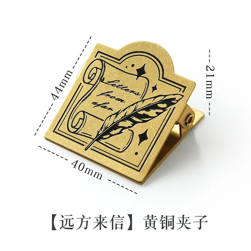 Металлический зажим для блокнота