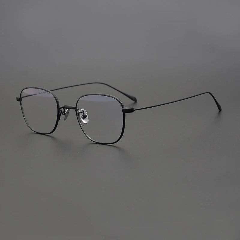 

Ultralight Pure Titanium Handmade Rectangle Glasses Frame Men Optical Myopia Eyeglasses Women Japanese Luxury Brand Eyewear