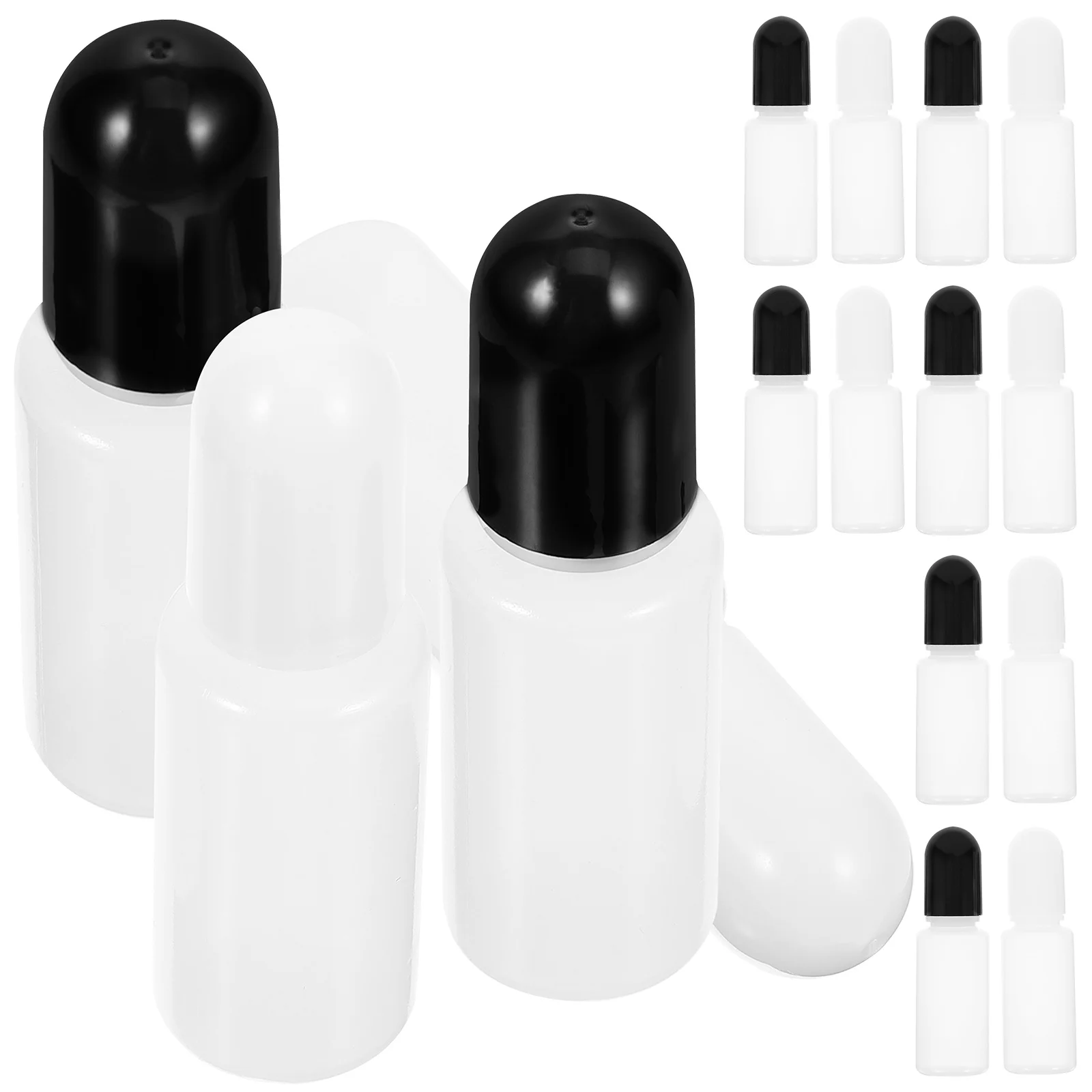 

20 Pcs Liquid Squeezable Dropper Small Oil Refillable Empty Portable