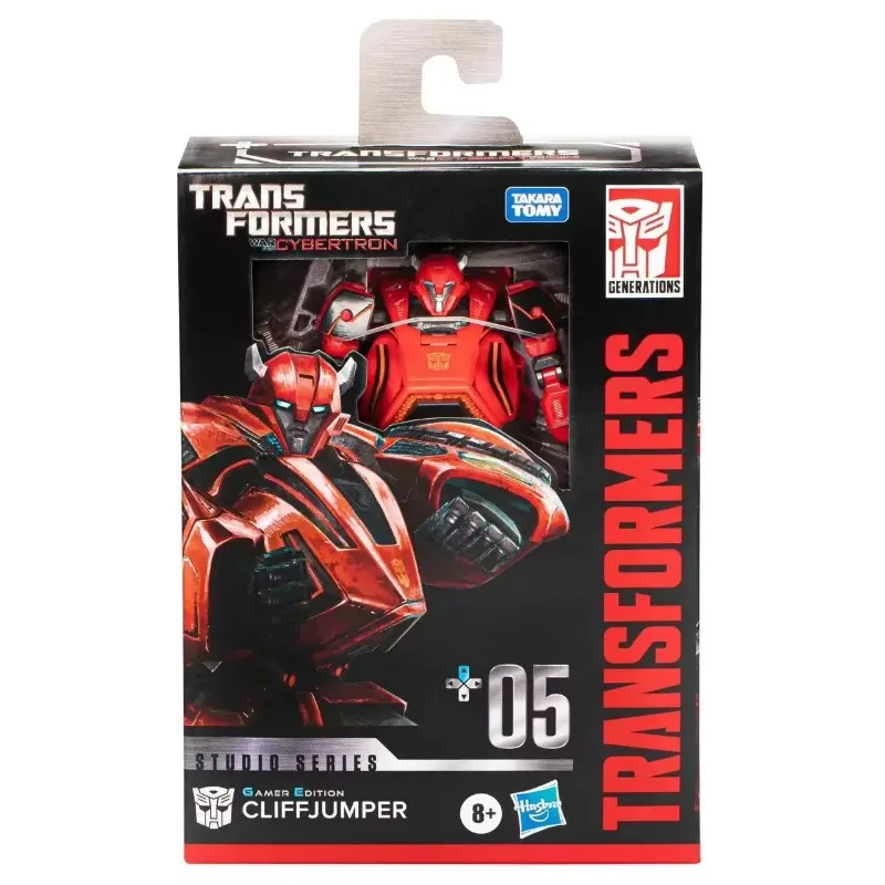 Фото В НАЛИЧИИ: Трансформируемые игрушки Hasbro Gamer Edition SSGE-05 Cliffjumper, фигурка робота, коллекционные игрушки, подарки, товары для хобби №3