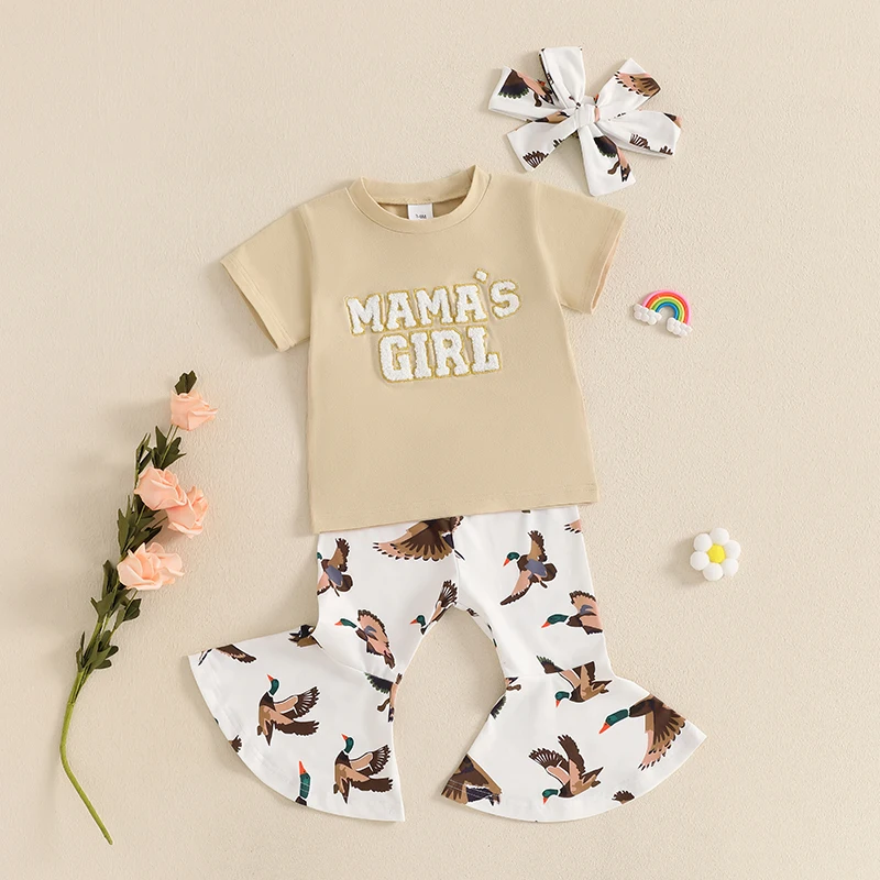 Летняя одежда для маленьких девочек футболка с короткими рукавами и круглым