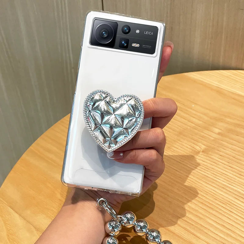 

With Kickstand Guhuanglingge Love Hand Beaded Chain ultra Thin Fold Case for Xiao-mi Mix Fold 2 Case for Mi Mix Fold 2 5G Case