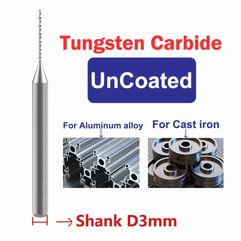 

Твердосплавное микро сверло WZ552F / WZL552F 0,15-3 мм