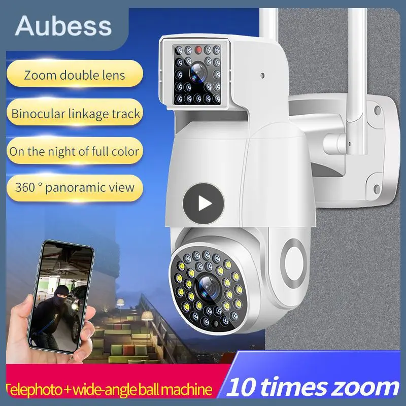 

Auto Tracking Ptz Ip Camera 2mp Surveillance Camera Two Way Voice Intercom 1080p Cctv Camera Night Waterproof