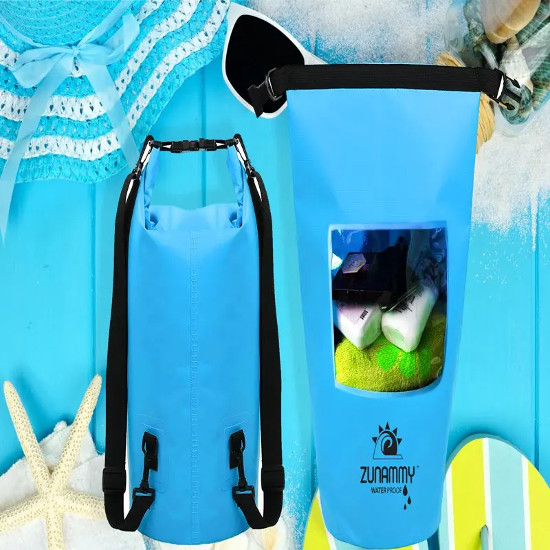 Zunammy 5 LT Waterproof Dry Bag with Transparent Window