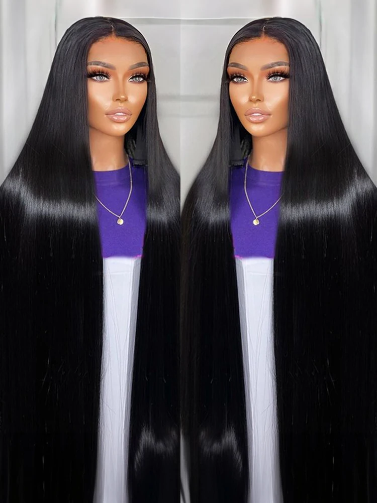 

200% 7x5 Bone Straight Glueless Wig Human Hair Ready To Wear And Go Brazilian 13x4 13x6 Lace Frontal Wigs For Women Pre Plucked