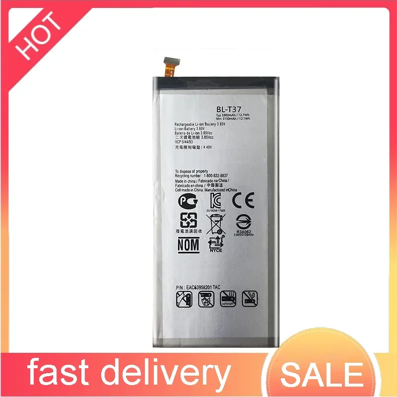 Аккумулятор BL-T37 для LG V40 ThinQ Q8 2018 Q815L Q Stylo 4 Q710 Q710MS LM-Q710CS LM-Q710MS