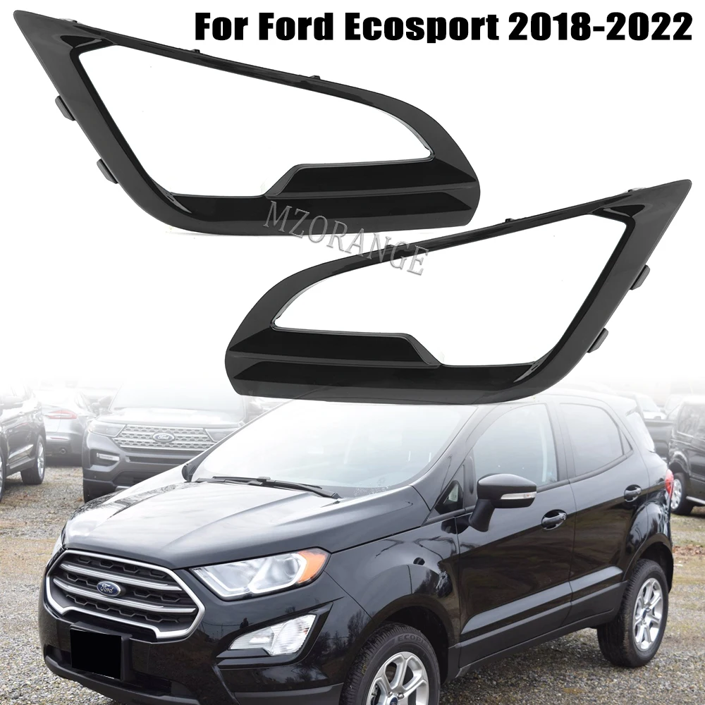 

Car Front Fog Light Cover For Ford Ecosport 2018 2019 2020 2011 2012 Headlight Frame ABS Decoration Sticker Trim Car Accessories