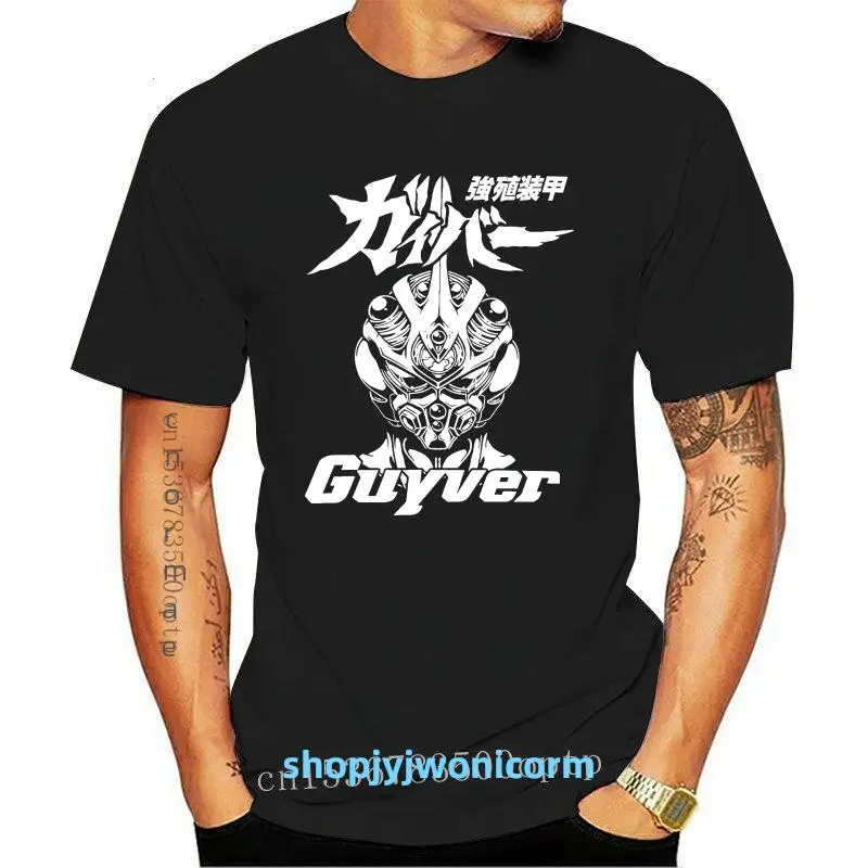 

Man Clothing Popular Guyver Japan Anime Men S Black T Shirt S 3Xl 025556