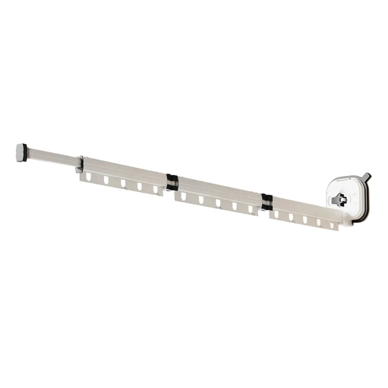 Эффективная складная вешалка для одежды экономящая место на стене веревки белья