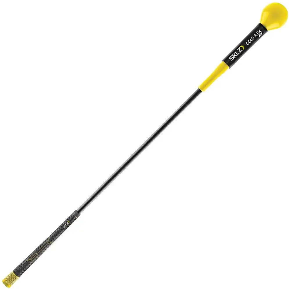 Gold Flex Golf Swing Trainer  Strength and Tempo Training, 48 In.