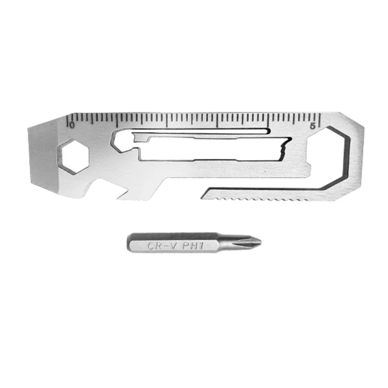 

Многофункциональный инструмент из нержавеющей стали Отвертка открывалка для бутылок гаечный ключ для кемпинга на открытом воздухе