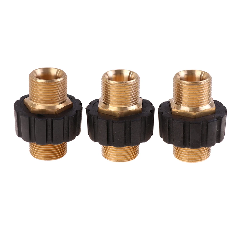

High Pressure Washer Hose Extension Connector Adapter M22 Male14 - M22 Male15mm Car Cleaning Accessories Car Wash Accessories 1X