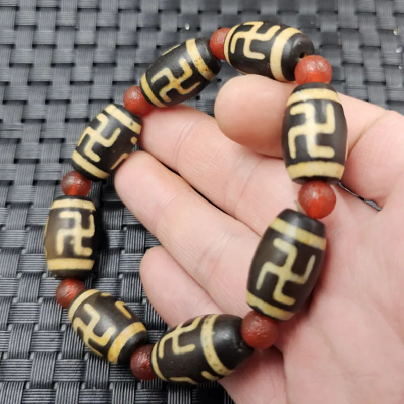 Десять тысяч сердца как дождик агат антикварные ремесла Нефритовый браслет для