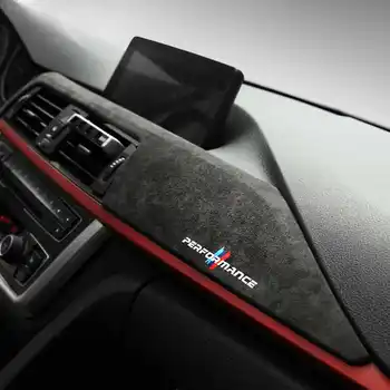 Alcantara Wrap Car Dashboard Panel ABS Cover Trim Car Interior Decoration For BMW F30 F31 F32 F34 F36 3GT 3 4 Series Accessories 2