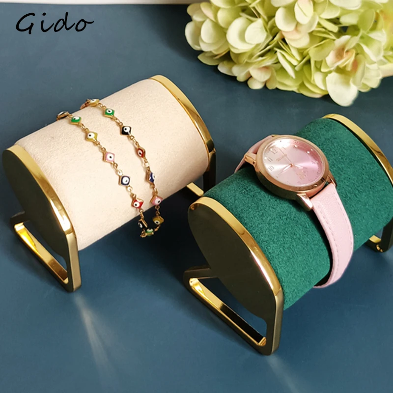 Высококлассный бутиковый стеллаж для хранения часов металлическая стойка