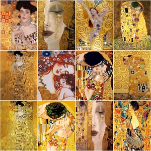 CHENISTORY Rhinestones 5D DIY Diamond Painting Crafts Cross Stitch
Abstract Figure Kit Mosaic Diamond Art Home Decor Diamond Art