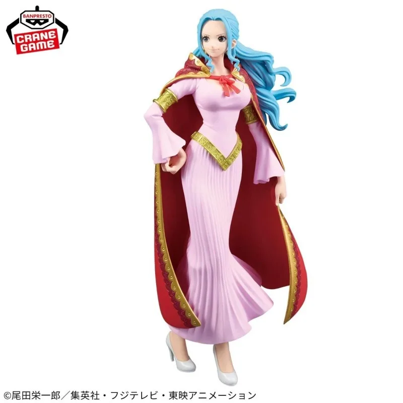 Фото Фигурка Bandai Dxf The Grandline Series Special One Piece Nefeltari Vivi, аниме-модель, коллекционная игрушка в коробке, подарки №5