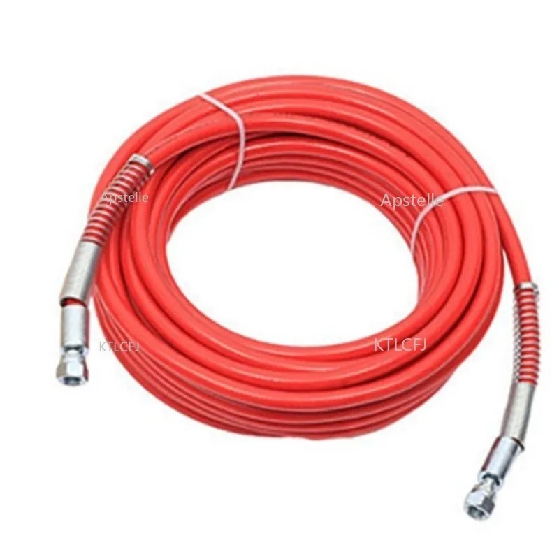 

Spray Hose 4 Colors Multipurpose High Pressure HoseBSP 1/4 Interface Airless Hose for Sprayer Gun Water Pipe