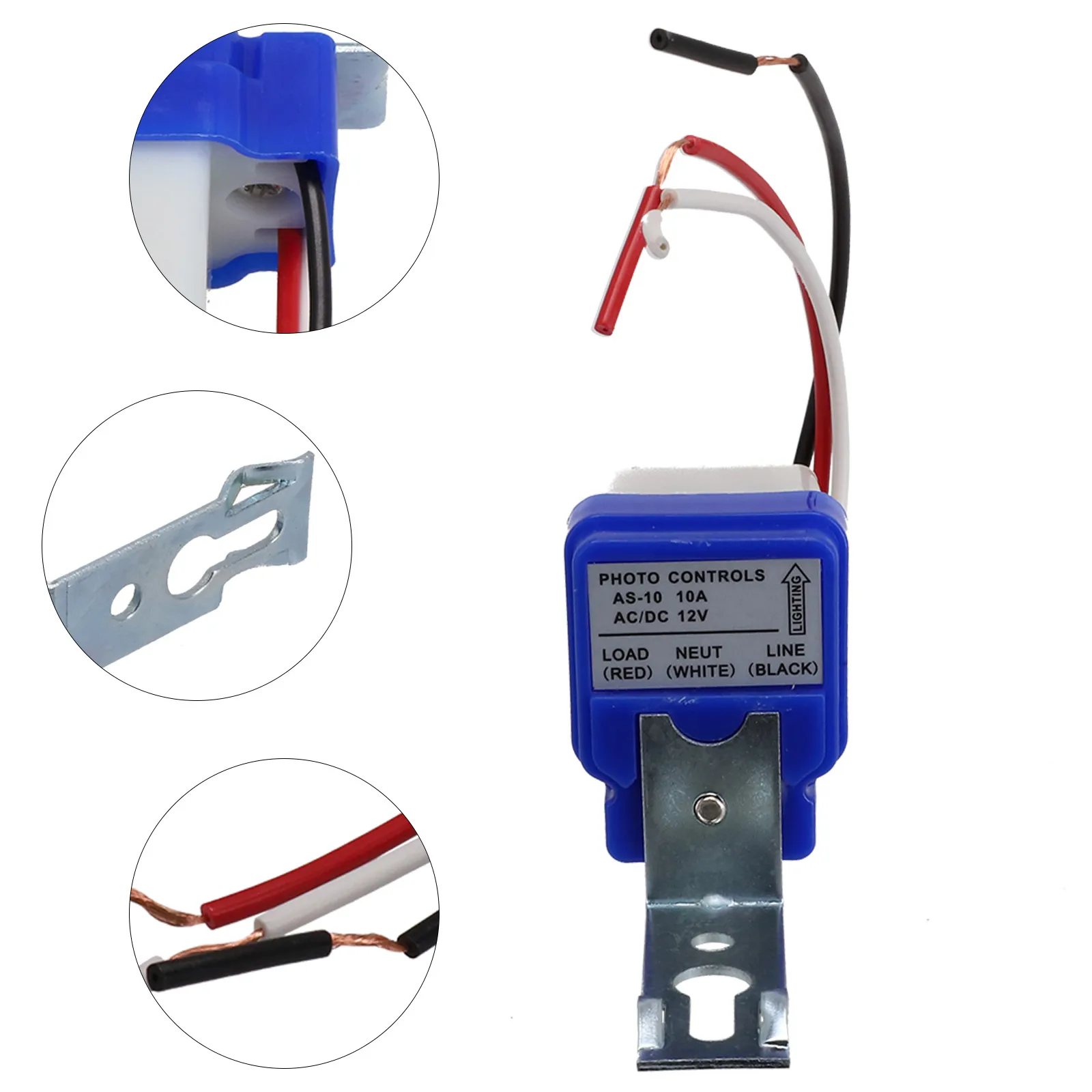 1 шт. новый высококачественный автоматический переключатель переменного тока 12 В