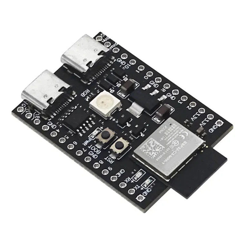 Плата разработки ESP32-C3 Dual Type-C Wi-Fi Bluetooth BLE5.0 Core Board Модуль ESP32C3