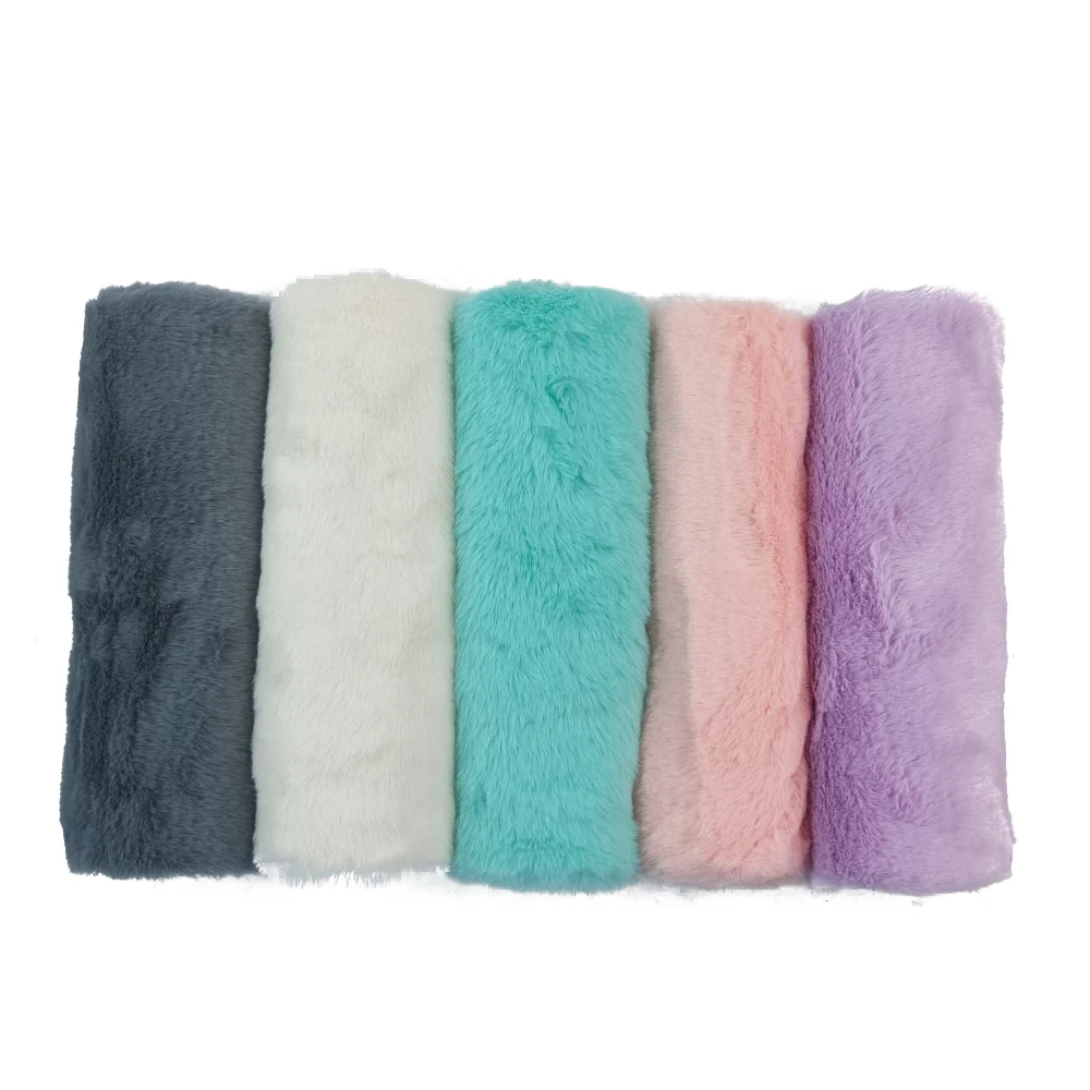 Sewbato Новинка 10 мм мягкая искусственная меховая ткань 160x50 см Экологически чистая