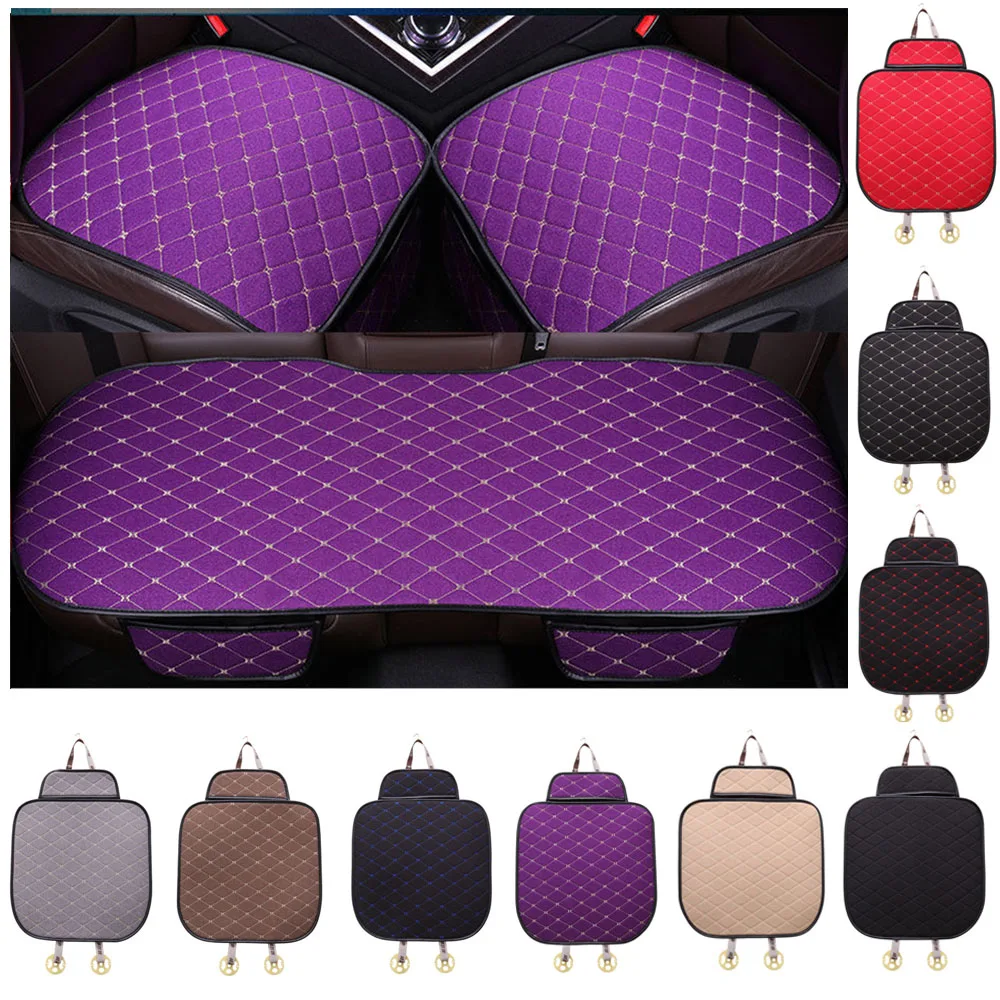 

Car Seat Pad Cushion For VOLVO C30 C70 S40 S60 S80 S90 V40 V50 V60 XC40 XC60 XC70 XC90 Flax Car Seat Covers Auto Accessories NEW