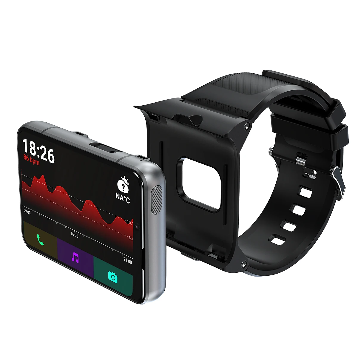 

LOKMAT APPLLP MAX Factory Direct Supply Smart Watch 4G Large memory Smart Watch with 13 megapixels Dual cameras