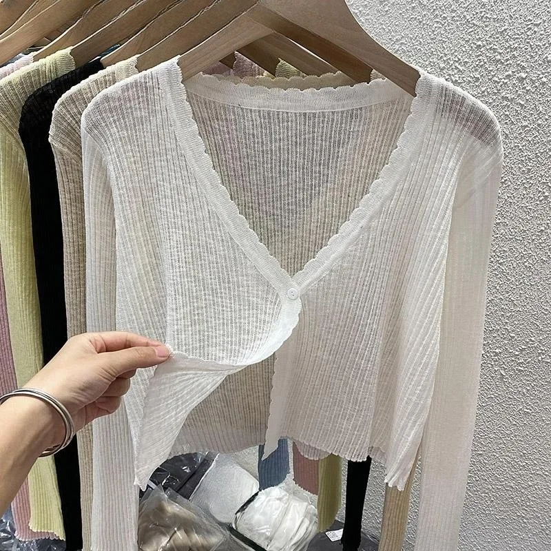 Модные женские кардиганы Солнцезащитная накидка из вискозы женская вязаная шаль