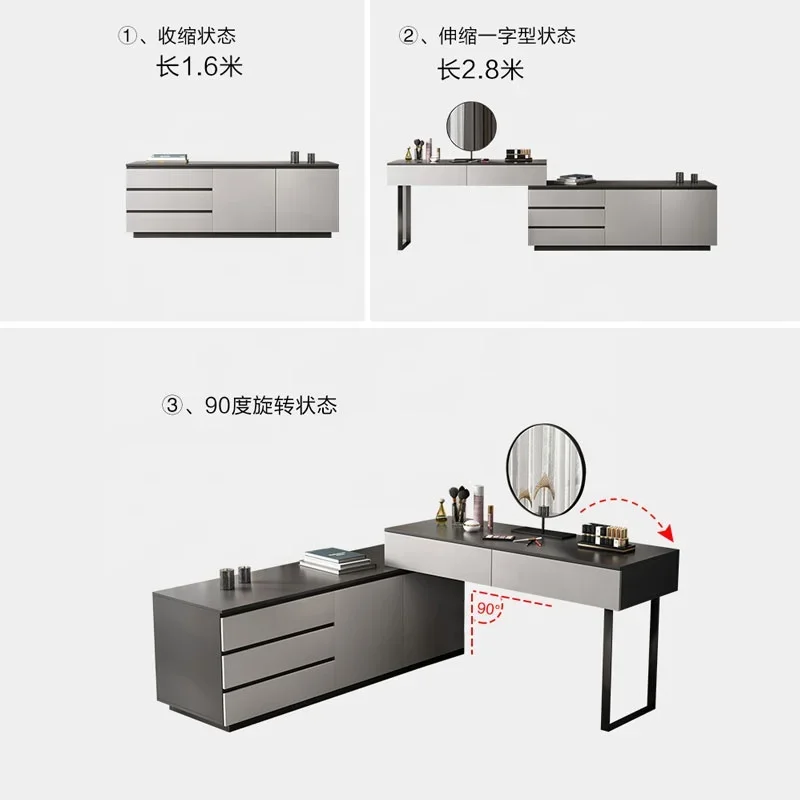 Шкаф для спальни шкафчик телевизора встроенный современный маленький семейный