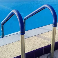 anti slip cover comfort swimming pool hand held hand rail cover for ground above ground swimming pools ladder