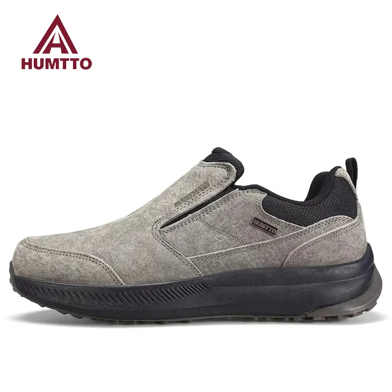 HUMTTO уличная походная обувь сетчатые кроссовки кожаная треккинговая прогулочные
