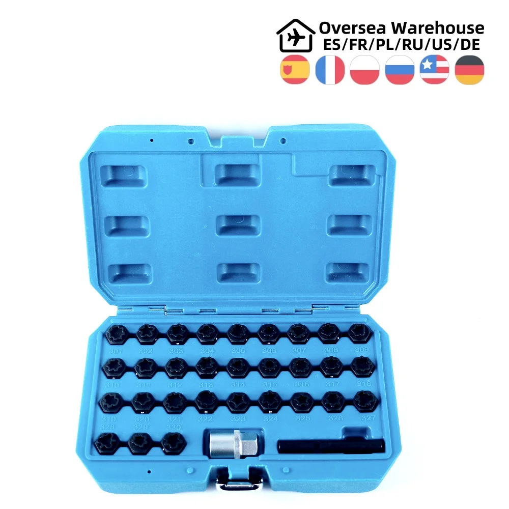 32 шт., противоугонная втулка для замков на колесах