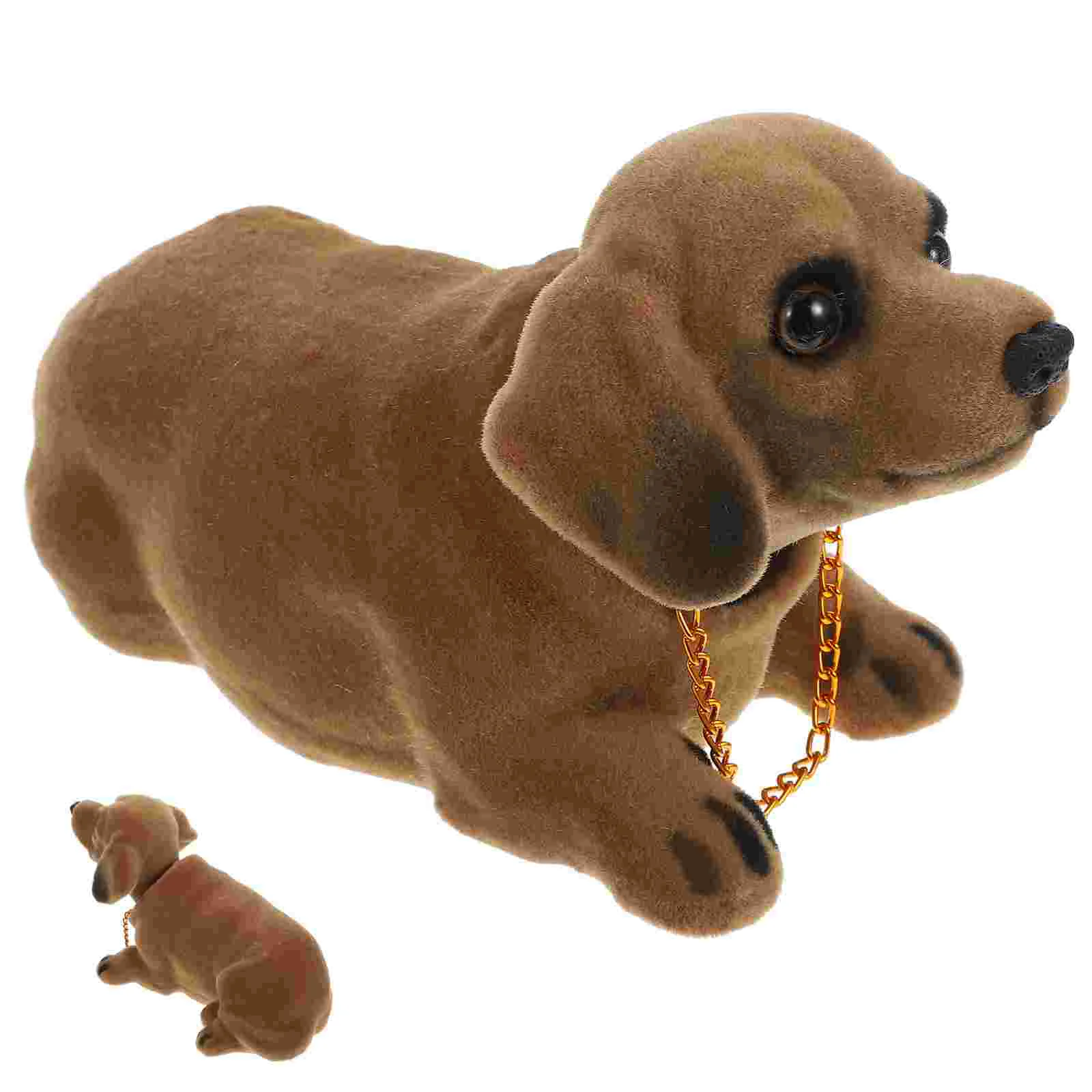 Голова собаки ребенок автомобильная пупс для автомобиля такса игрушка украшения