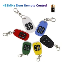 433mhz door remote control 4 keys copy garage universal remote control cloning electric gate remote controller duplicator key